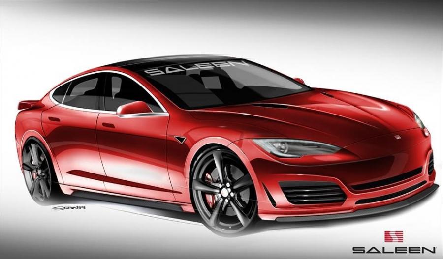 Tesla Model S by Saleen '2014